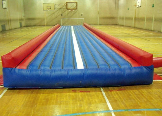 Chine Voie d'air gonflable adaptée aux besoins du client de 9X3X0.5m/plancher gonflable dégringolade de gymnastique fournisseur